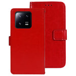 IDEWEI For Xiaomi 13 Pro 5G Crazy Horse Texture PU Leather Shockproof Case Stand Wallet Folio Flip Phone Cover