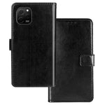 IDEWEI For Huawei Enjoy 50z 4G Anti-scratch Wallet Stand Phone Case Crazy Horse Texture PU Leather + TPU Cover