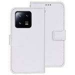 IDEWEI För Xiaomi 13 5G Crazy Horse Texture PU-läder Plånboksfodral Vikbart Stativ Folio Flip-fodral