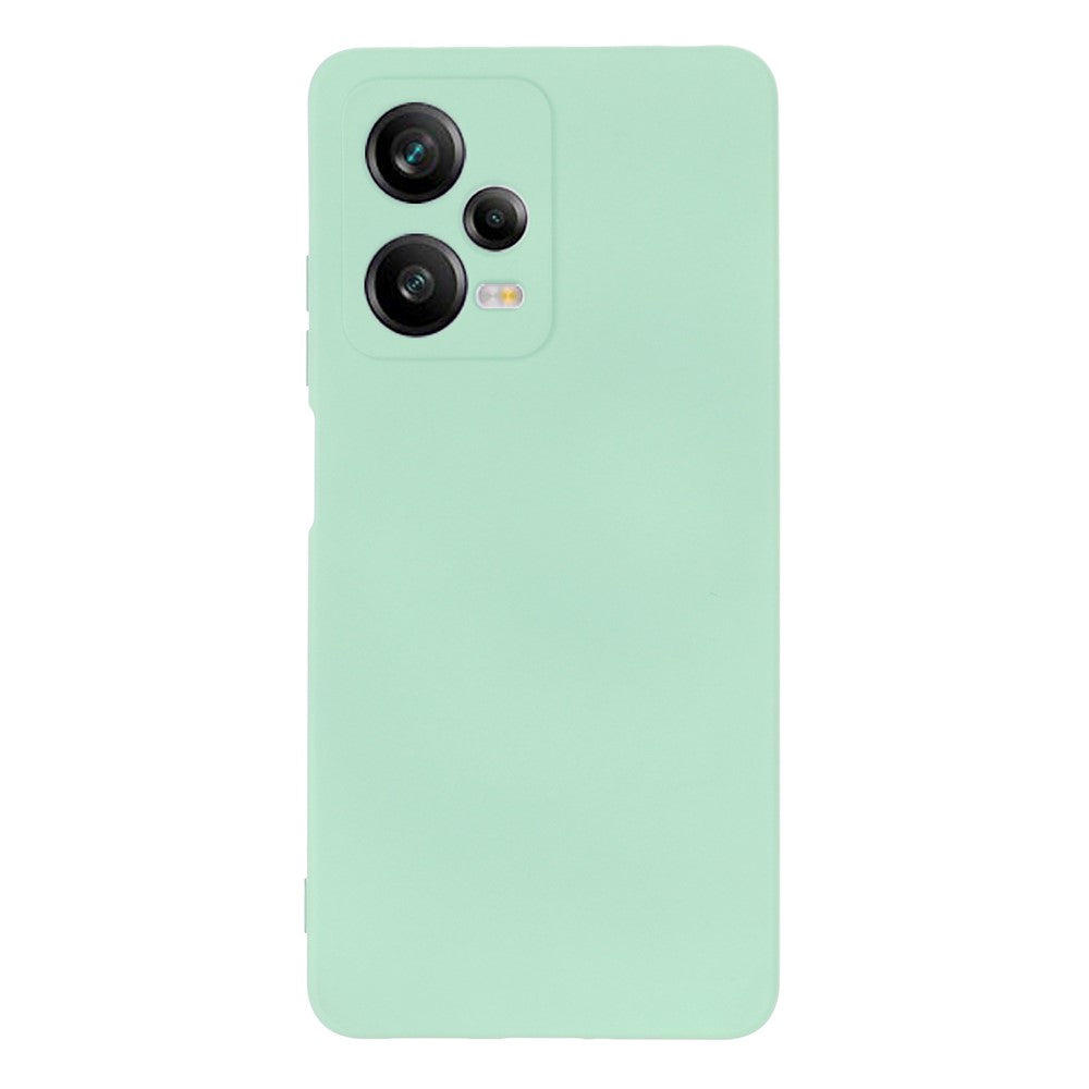 For Xiaomi Redmi Note 12 Pro 5G PU Leather Stand Wallet Cover with Strap Liquid Silicone Drop-proof Case Shockproof Cell Phone Protective Cover with Strap