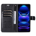 AZNS For Xiaomi Redmi Note 12 Pro 5G / 12 Pro Speed 5G / Poco X5 Pro 5G PU Leather Stand Wallet Cover with Strap