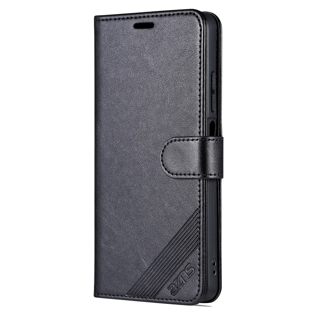 AZNS For Xiaomi Redmi Note 12 Pro 5G / 12 Pro Speed 5G / Poco X5 Pro 5G PU Leather Stand Wallet Cover with Strap