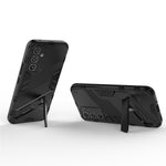 Anti-scratch Phone Cover for Samsung Galaxy A54 5G, Anti-drop Hard PC Soft TPU Hybrid Phone Case Kickstand