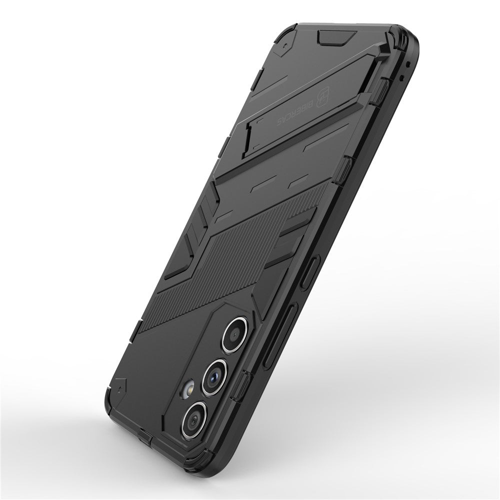 Anti-scratch Phone Cover for Samsung Galaxy A54 5G, Anti-drop Hard PC Soft TPU Hybrid Phone Case Kickstand