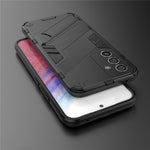 Anti-scratch Phone Cover for Samsung Galaxy A54 5G, Anti-drop Hard PC Soft TPU Hybrid Phone Case Kickstand
