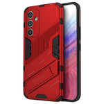 Anti-scratch Phone Cover for Samsung Galaxy A54 5G, Anti-drop Hard PC Soft TPU Hybrid Phone Case Kickstand