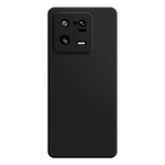 Gummerat mobilmobilskyddsskal i TPU för Xiaomi 13 Pro 5G, mikrofiberfoderdesign med raka kanter