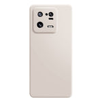 Gummerat mobilmobilskyddsskal i TPU för Xiaomi 13 Pro 5G, mikrofiberfoderdesign med raka kanter