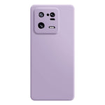 Gummerat mobilmobilskyddsskal i TPU för Xiaomi 13 Pro 5G, mikrofiberfoderdesign med raka kanter
