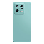 Gummerat mobilmobilskyddsskal i TPU för Xiaomi 13 Pro 5G, mikrofiberfoderdesign med raka kanter