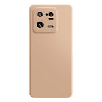 Gummerat mobilmobilskyddsskal i TPU för Xiaomi 13 Pro 5G, mikrofiberfoderdesign med raka kanter