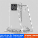 IMAK UX-10 Series Drop-proof Phone Case for Xiaomi 13 Pro 5G, Crystal Clear Flexible TPU Mobile Phone Cover