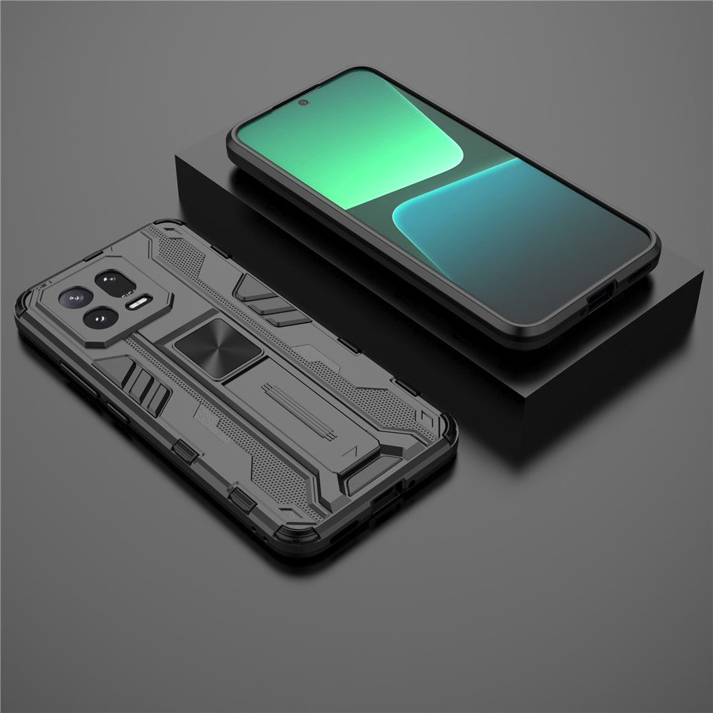Xiaomi 13 5G Hårt PC Mjukt TPU Stötdämpande Skal Stödbensskal mobilskal