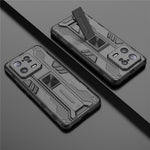 For Xiaomi 13 Pro 5G Hard PC Soft TPU Cell Phone Case Kickstand Drop-proof Back Cover