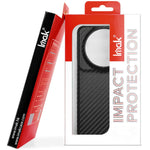IMAK Ruiyi Series for Xiaomi 13 5G Carbon Fiber Texture Phone Case Leather Coated PC Anti-scratch Mobile Phone Cover