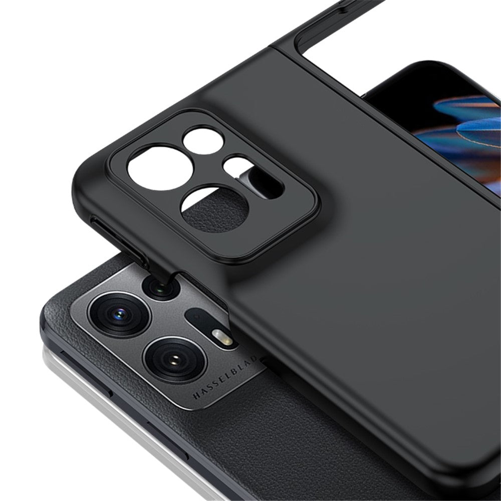 For Oppo Find N2 5G Skin-touch Feeling Hard PC Case Drop-proof Protection Cell Phone Cover