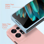For Oppo Find N2 5G Skin-touch Feeling Hard PC Case Drop-proof Protection Cell Phone Cover