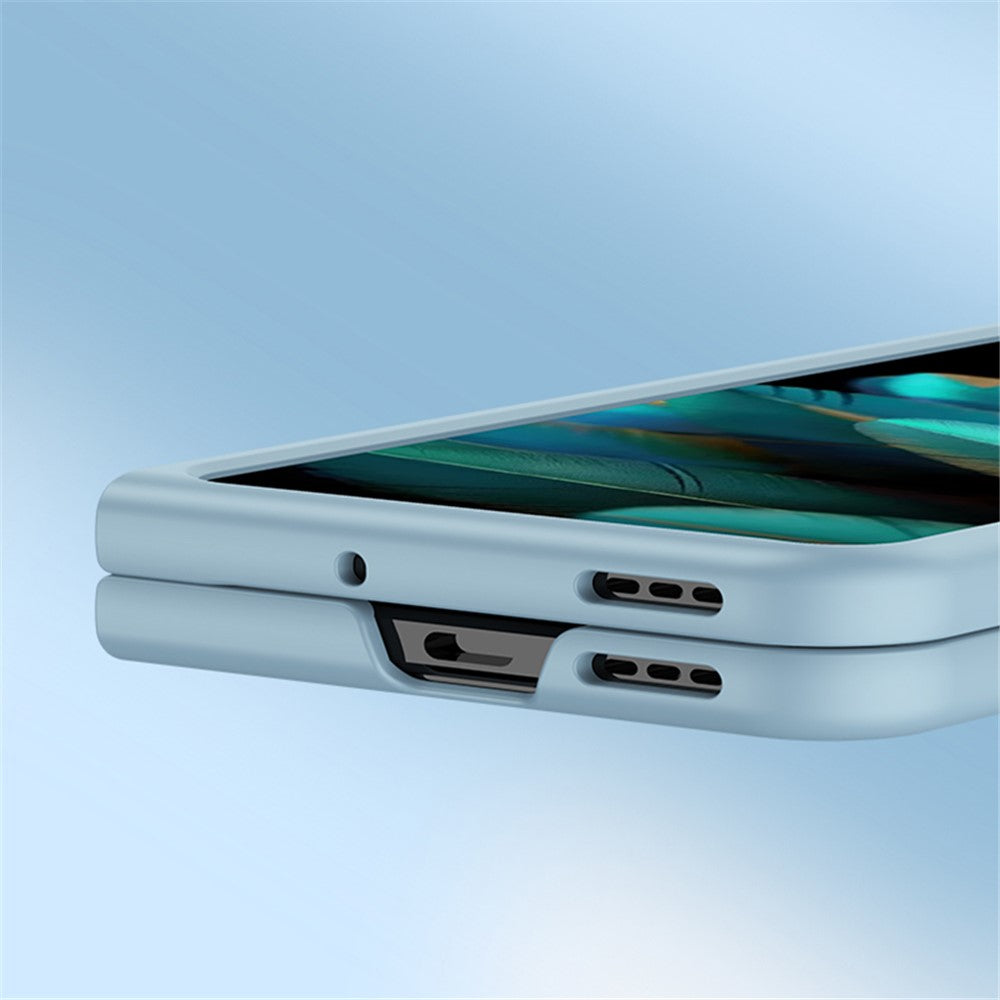For Oppo Find N2 5G Skin-touch Feeling Hard PC Case Drop-proof Protection Cell Phone Cover