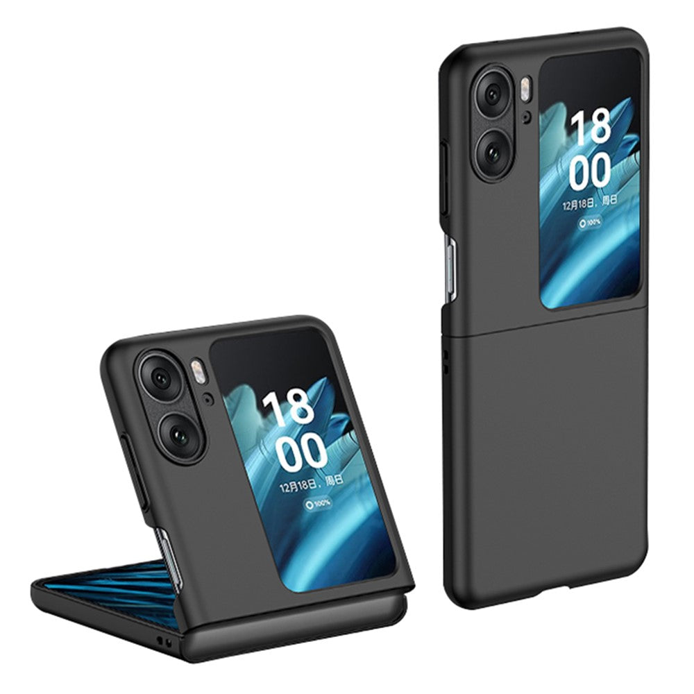 For Oppo Find N2 Flip 5G Skin-touch Feeling Drop-proof Hard PC Back Case Cell Phone Cover Protector