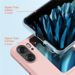 For Oppo Find N2 Flip 5G Skin-touch Feeling Drop-proof Hard PC Back Case Cell Phone Cover Protector
