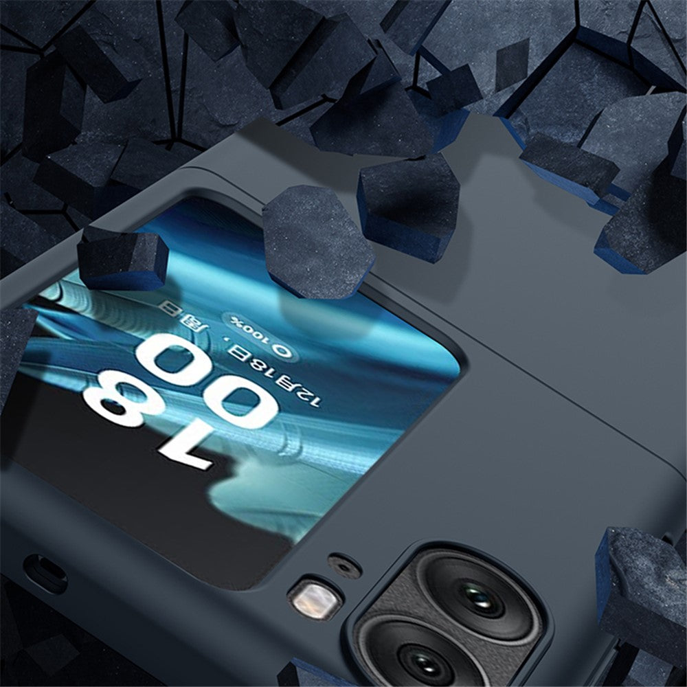 For Oppo Find N2 Flip 5G Skin-touch Feeling Drop-proof Hard PC Back Case Cell Phone Cover Protector