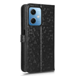 For Xiaomi Redmi Note 12 5G (Global) / (India) / (China) / Poco X5 5G Dot Pattern Imprinted PU Leather Flip Folio Phone Case Wallet Stand Drop-proof Cover with Strap