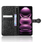 For Xiaomi Redmi Note 12 Pro 5G / 12 Pro Speed 5G / Poco X5 Pro 5G PU Leather Stand Wallet Cover with Strap