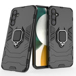 Smartphone Case For Samsung Galaxy A34 5G, TPU+PC Anti-Scratch Back Cover Ring Holder Kickstand