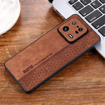 AZNS For Xiaomi 13 5G Imprinted Pattern Anti-Fading PU Leather Coated TPU Cover Anti-slip Cell Phone Case