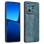 AZNS For Xiaomi 13 5G Imprinted Pattern Anti-Fading PU Leather Coated TPU Cover Anti-slip Cell Phone Case