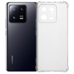 Xiaomi 13 Pro 5G Stötsäkert Genomskinligt Flexibelt TPU mobilskal Halkfritt Mobilmobil Baksida Skal