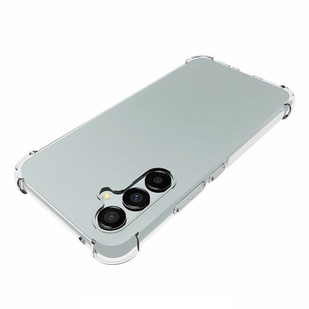 Til Samsung Galaxy A54 5G Skridsikkert Transparent Blødt TPU Telefoncover Stødsikkert Mobiltelefon Bagskal