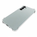 Til Samsung Galaxy A54 5G Skridsikkert Transparent Blødt TPU Telefoncover Stødsikkert Mobiltelefon Bagskal