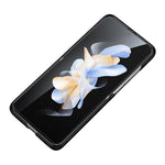 SULADA For Samsung Galaxy Z Flip4 5G PU Leather Coated TPU + PC Anti-fall Phone Case Scratch-resistant Cell Phone Cover