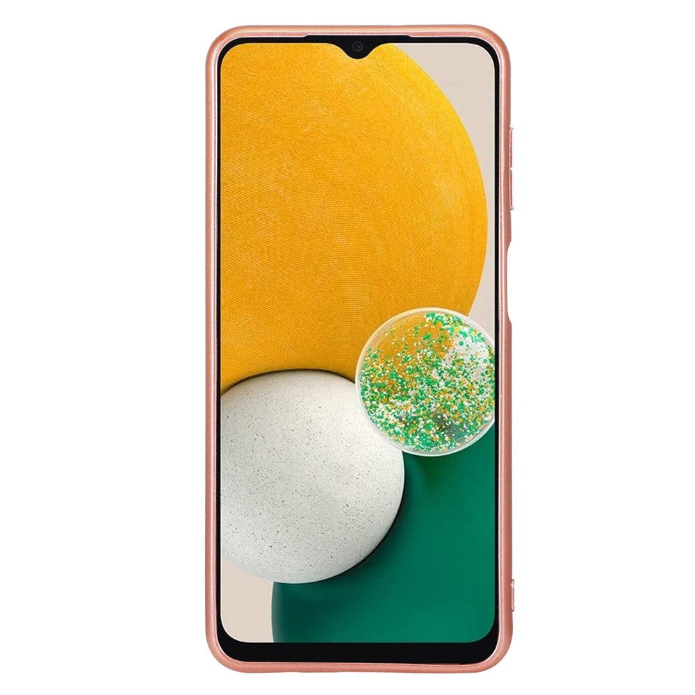 Til Samsung Galaxy A54 5G Dråbesikker Glitrende Paillet-telefoncover Elektropletteret TPU-ramme Hard PC Bagcover