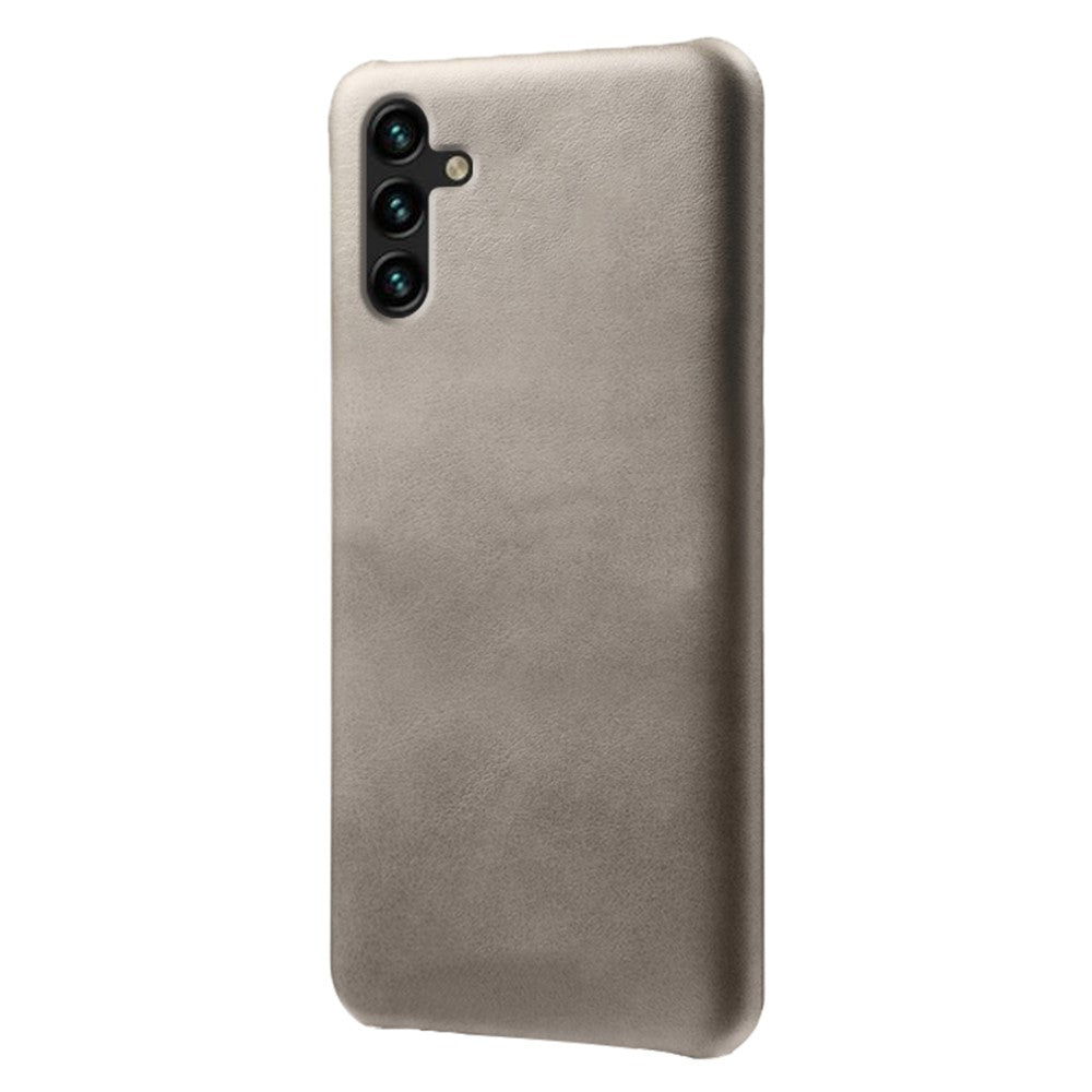 Samsung Galaxy A14 5G / A14 4G Mobilmobilskal Reptåligt Kalvstruktur PU-läderbelagt PC-mobilskal