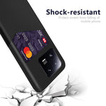 For Xiaomi 13 Pro 5G Cloth Texture PU Leather Coated PC Case Anti-scratch Card Holder Phone Cover