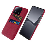 For Xiaomi 13 Pro 5G Cloth Texture Dual Card Slots Phone Case Drop-proof Back Cover