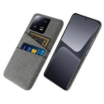For Xiaomi 13 Pro 5G Cloth Texture Dual Card Slots Phone Case Drop-proof Back Cover