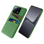 For Xiaomi 13 Pro 5G Cloth Texture Dual Card Slots Phone Case Drop-proof Back Cover