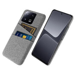 For Xiaomi 13 Pro 5G Cloth Texture Dual Card Slots Phone Case Drop-proof Back Cover
