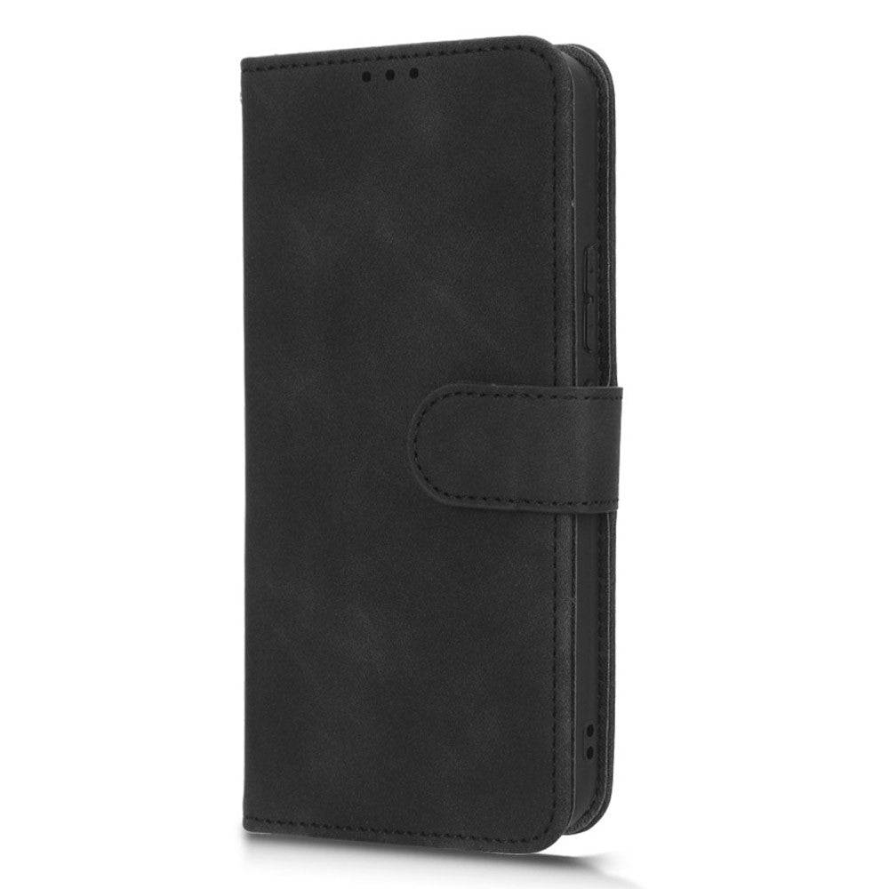 Telefoncover Til Samsung Galaxy A54 5G Skin-Touch Feeling Flip Læder Pung Cover Sammenklappeligt Stativ