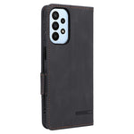 Shockproof Phone Cover For Samsung Galaxy A23 5G (Global Version) Hardware Decor Dual Magnetic Clasp Wallet Stand PU Leather Phone Case