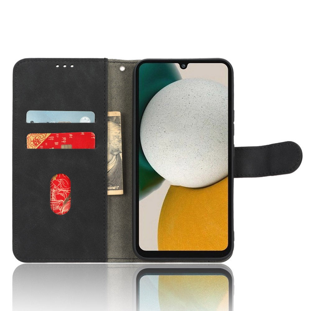 Til Samsung Galaxy A34 5G Stødsikkert Telefoncover Hudvenligt Mobilcover Stativ Pung