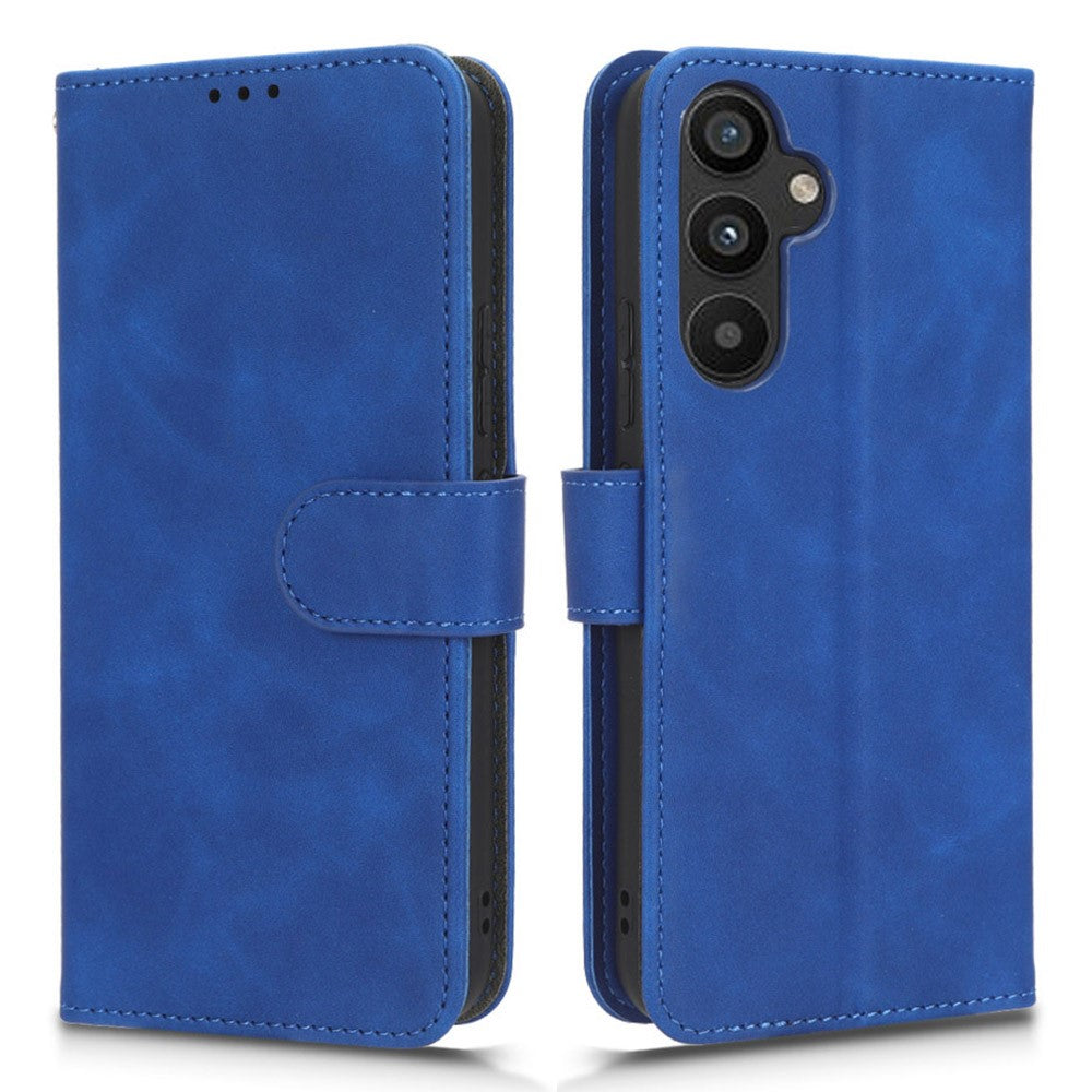 Til Samsung Galaxy A34 5G Stødsikkert Telefoncover Hudvenligt Mobilcover Stativ Pung