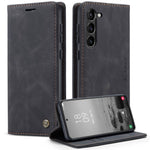 CASEME 013-serien til Samsung Galaxy S23 stativfunktion PU-læderpung cover magnetisk selvabsorberende telefoncover