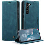 CASEME 013-serien til Samsung Galaxy S23 stativfunktion PU-læderpung cover magnetisk selvabsorberende telefoncover