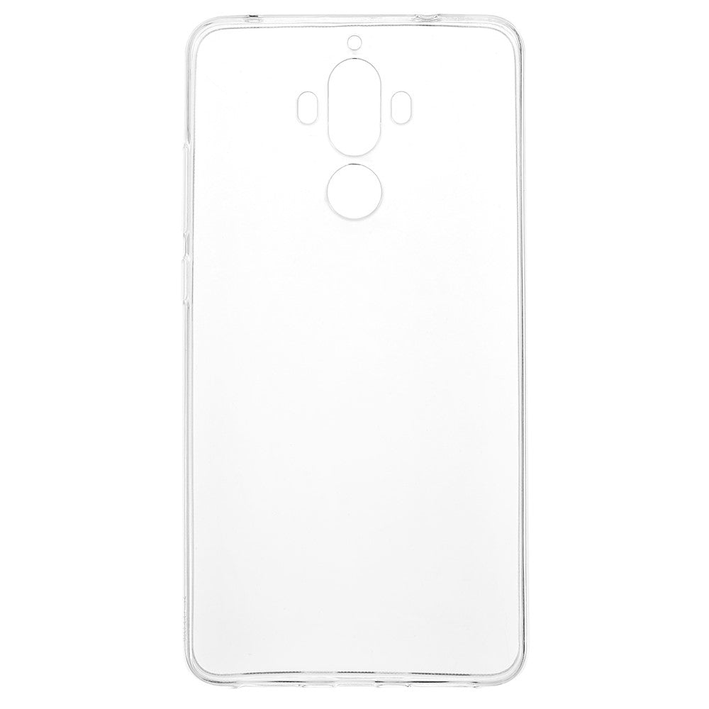 Huawei Mate 9 Ultratunt Anti-gulnande Mjukt TPU-skal Högtransparent Anti-fall mobilskal