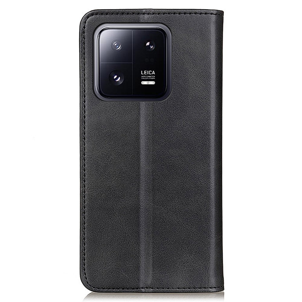 For Xiaomi 13 Pro 5G Strong Magnetic Auto Closing Wallet Mobile Phone Stand Case Shockproof Split Leather Cover