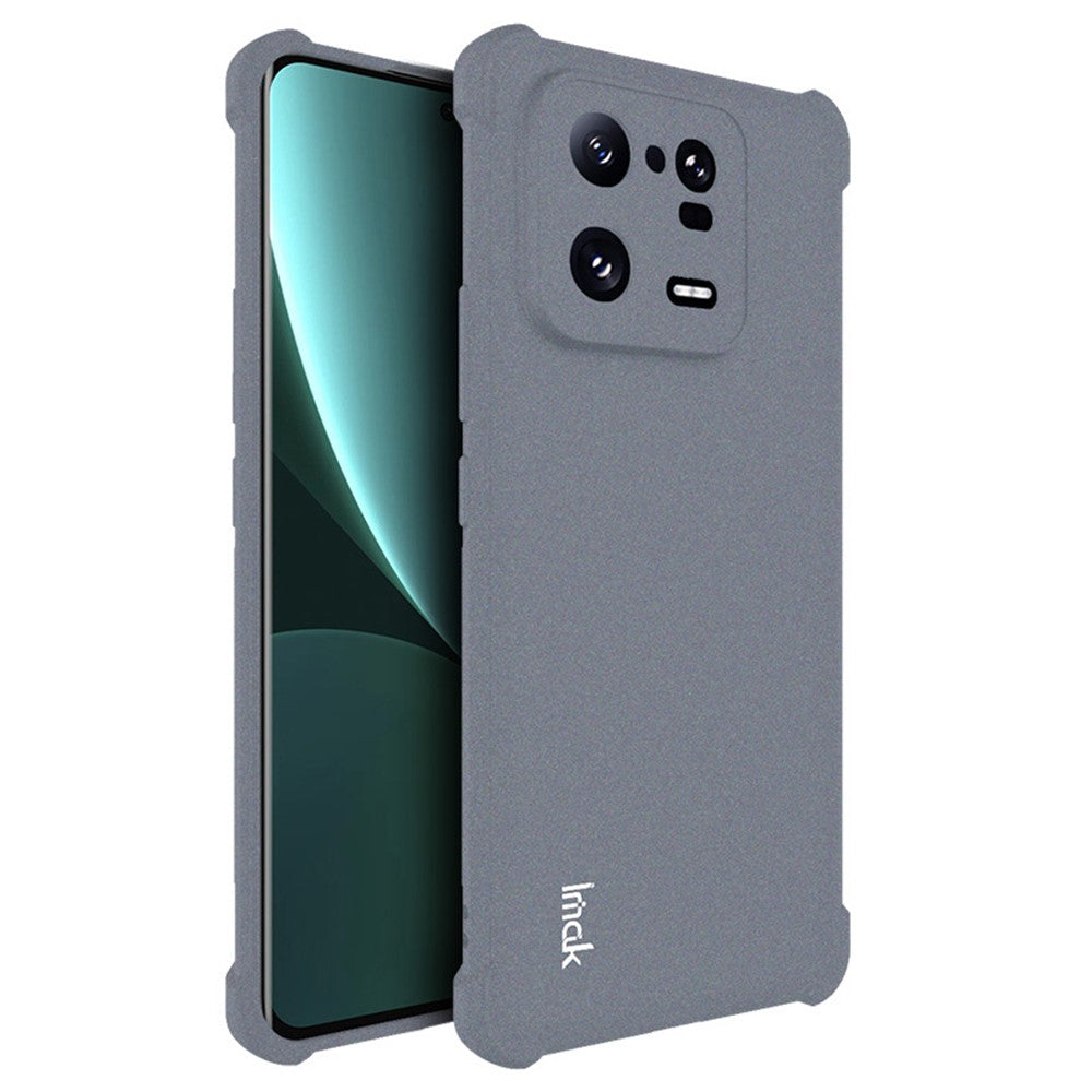 IMAK For Xiaomi 13 Pro 5G Four Corners Airbag Drop-proof Case Matte Soft TPU Phone Back Cover